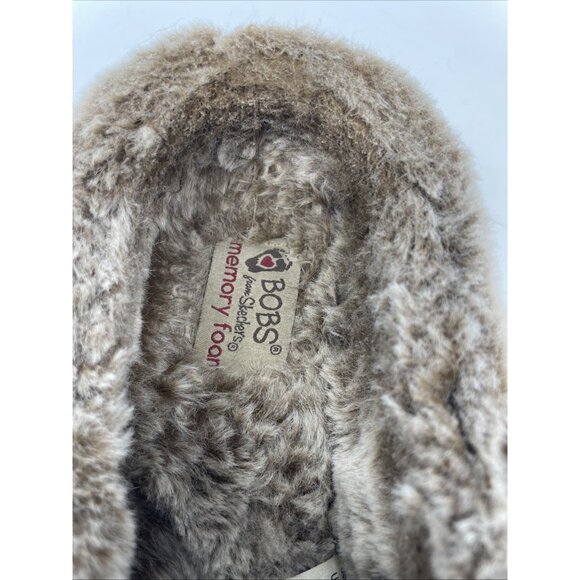 Skechers BOBS Women's Keepsakes Lite Cozy Comfort Clog Slippers Brown Size 8 - Picture 12 of 13